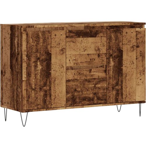 VidaXL Komoda staro drvo 104x35x70 cm konstruirano drvo Slike