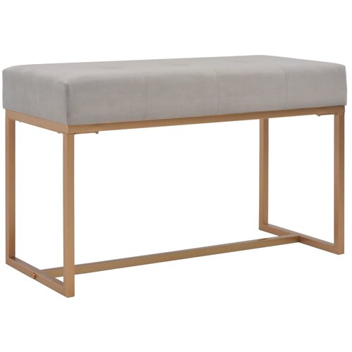 vidaXL Klop 80 cm siv žamet Cene