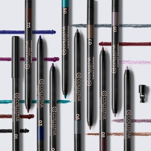 Collistar Twist Design Eye Pencil gel tu&amp;scaron; za oči nijansa 08 - Berry Matte 0.54 g Slike