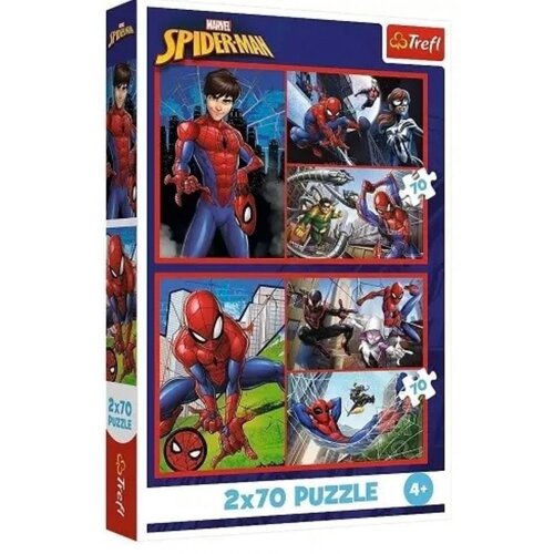 Trefl Spider-Man priče o pauku 2x70 komada slagalice - Cijene