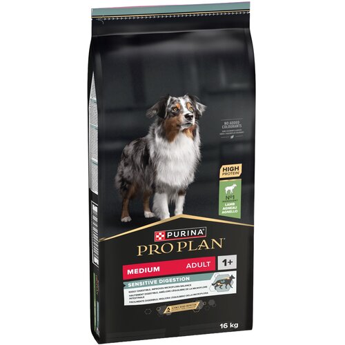 Purina PRO PLAN Medium Adult janjetina i riža Sensitive Digestion - 16 kg Slike