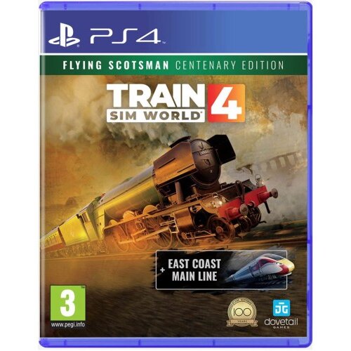 Dovetail Games Train Sim World 4 Centenary Edition (includes Flying Scotsman) (Playstation 4) Cene