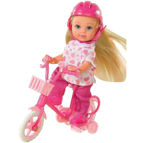 Simba igračka lutka Evi na biciklu 12cm 492715 Cijene