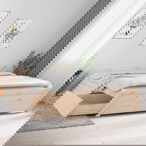 vidaXL Okvir za krevet s ladicama 90 x 190 cm 3FT jednokrevetni Cijene