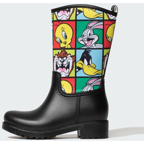 DEFACTO Looney Tunes Licensed Faux Leather Thick Sole Boots Cene