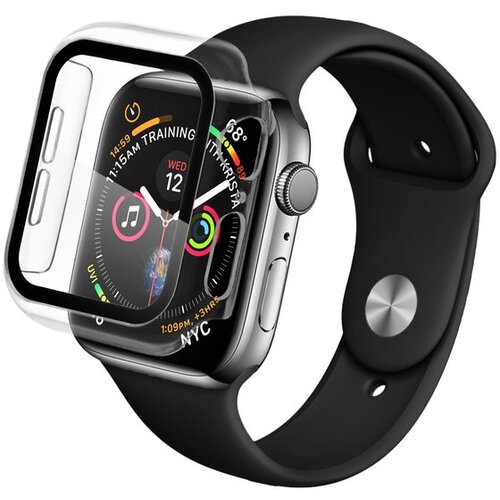 QDOS ZaÅ¡Äita zaslona za Apple Watch 6/SE/5/4 44mm Optiguard, Prozorno, (21302624) Cene