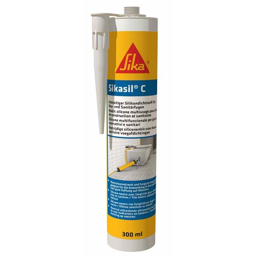 Sika Silikonska tesnilna masa Sika Sikasil-C (300 ml) Cene