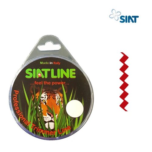  Najlon konac - silk za trimere Siatline 2.4 mm spiralni (blister 15 m) Slike