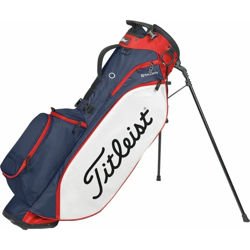 Titleist Players 4 StaDry Navy/White/Red Golf torba