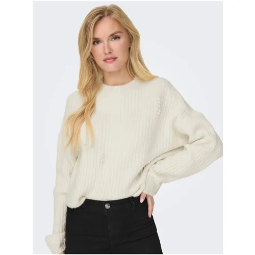 Only Women's cream sweater Marilla - Women