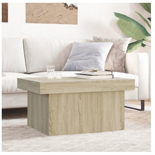 vidaXL Stolić za kavu boja hrasta sonome 100x55x40cm konstruirano drvo Cijene