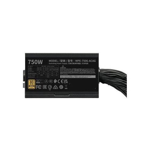 Cooler Master mwe gold V3 750W napajanje crno (MPE-7506-ACAG-BEU) 5Y Slike