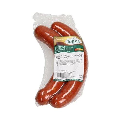 Fleischerei Turza Štajerska Vulkanland klobasa s sirom Cene