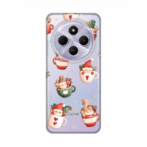  Torbica Silikonska Print za Xiaomi Redmi 14C/Redmi A4 Ho Ho Ho Cene
