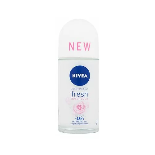 Nivea Rose Touch Fresh antiperspirant roll-on 50 ml za ženske