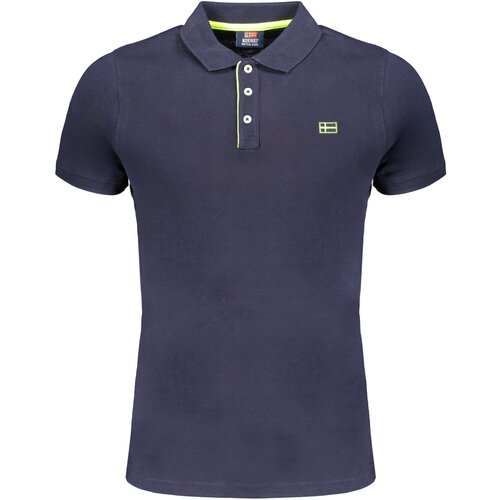 Norway 1963 MEN&amp;amp;#39;S BLUE SHORT SLEEVE POLO SHIRT Slike