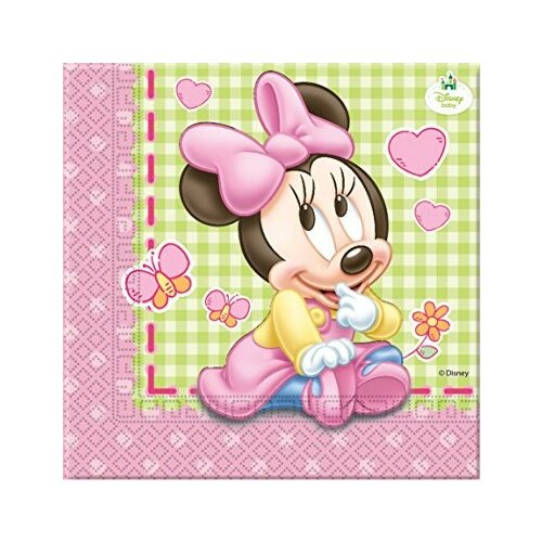 Minnie Mouse baby salveta 2 slojna 33 x 33 cm 1/20 Slike
