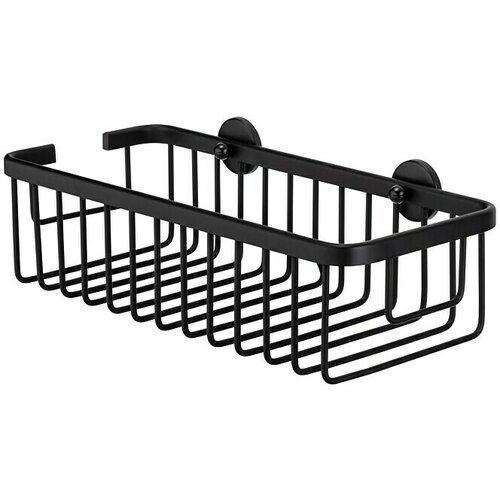 CAMARGUE Kupaonska tuš polica (30 x 13,2 x 7,7 cm, Crne boje, Mat) Cijene