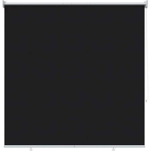 vidaXL Rolo zavjesa za vanjsku uporabu s UV zaštitom Crna Poliester - Crna 140 x 230 cm Cene