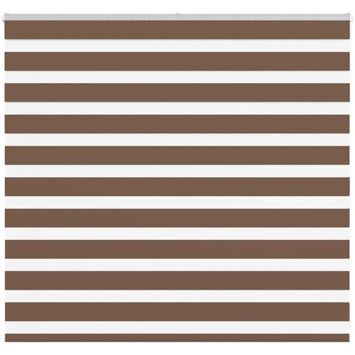 vidaXL Zebra senčilo rjavo 155x100 cm &scaron;irina blaga 150,9 cm poliester, (5000298131) Cene