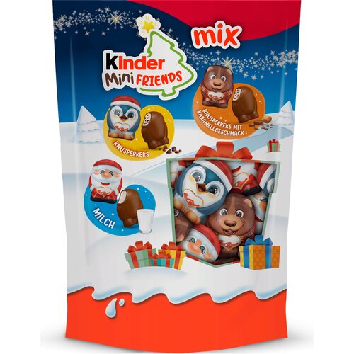 Kinder Otro&amp;scaron;ka čokolada Mini Friends Mix - 201 g Slike