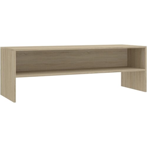 Maison Chic TV omarica - TV stojalo - Televizijska omarica sonoma hrast 120x40x40 cm iverna plo&amp;scaron;ča, (21699109) Slike