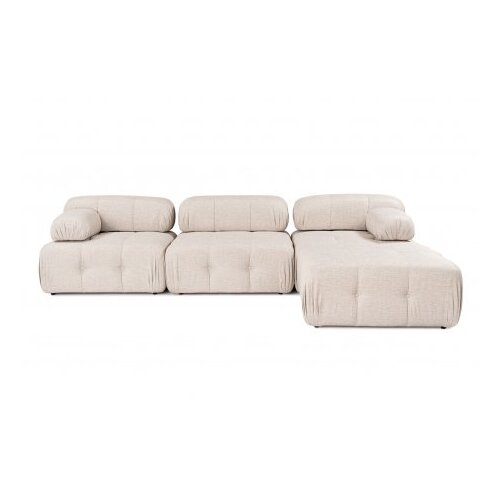 Atelier Del Sofa Ugaona garnitura Doblo, 105x80x315 cm, Svetlobraon Slike