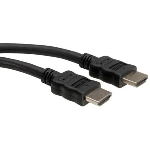 Roline HDMI priključni kabel HDMI A utikač 10.00 m crna 11.04.5547 sa zaštitom HDMI kabel