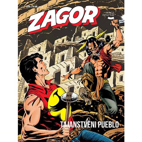 Veseli četvrtak Moreno Buratini, Branislav Kerac, Alesandro Pičineli - Zagor 176 - Tajanstveni Pueblo Slike