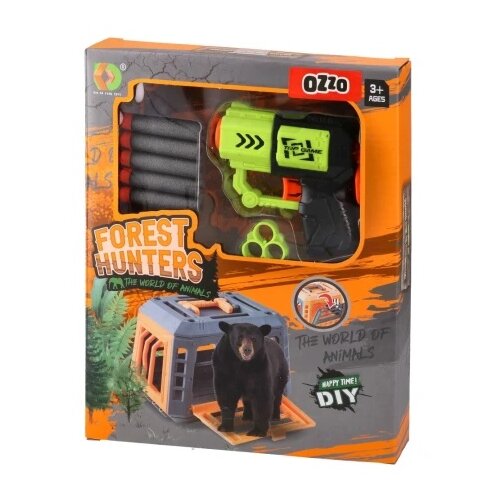 Ozzo Forest hunters, figura, tigar u kavezu, set za lov Cene