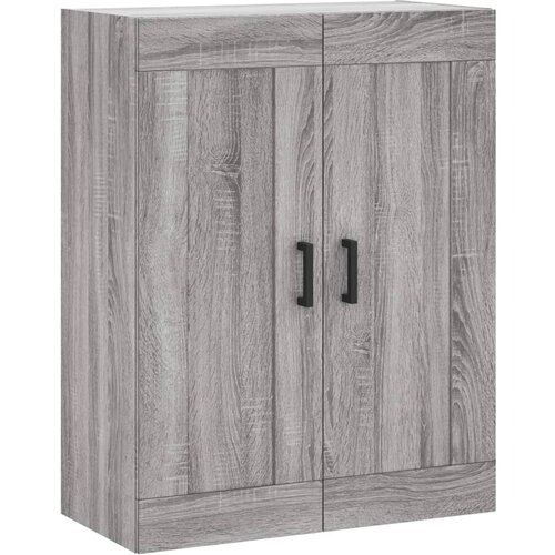  Visoka komoda siva sonome 69,5x34x180 cm od konstruiranog drva Slike