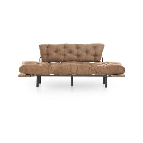 Atelier Del Sofa Sklopiva sofa Nitta 185x85x70cm Svijetlosmeđa Slike