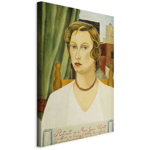  Slika - Frida Kahlo – Portrait of Mrs. Jean Wight 60x90 Na talijanskom platnu Cene