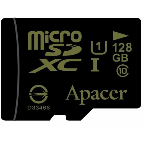 Apacer UHS-I MicroSDXC 128GB class 10 + Adapter AP128GMCSX10U1-R memorijska kartica Slike