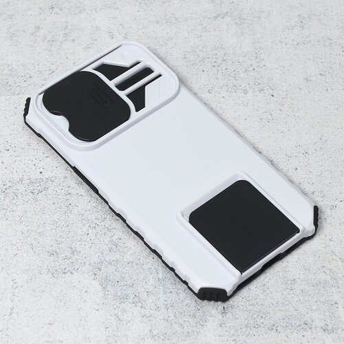 Telempire Maska za iPhone Pro 6.1 14 Crashproof Back bela Slike