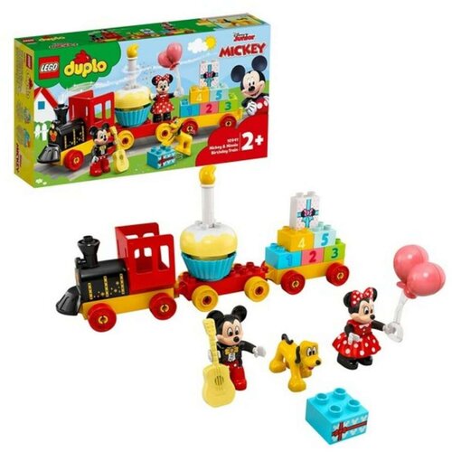 Lego kocke mikijev in minijin rojstnodnevni vlak 10941 Slike