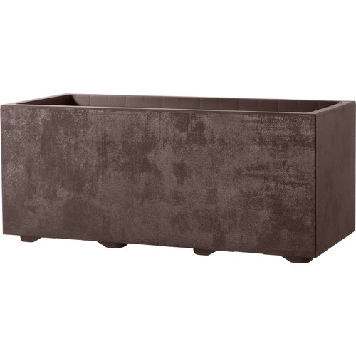 DEROMA Korito za rastline &amp;quot;Millenium&amp;quot; 59 cm z zbiralnikom vode - Sandstone - Brownstone Slike