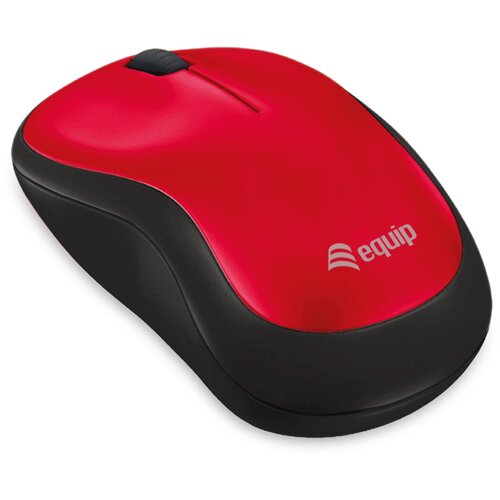 Equip &amp;quot;Optische Maus kabellos USB Komfort R+L rot&amp;quot; Slike