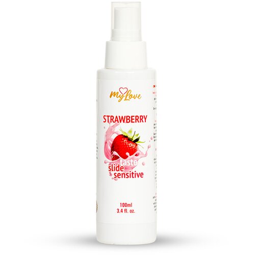  MyLove Lubrikant sa ukusom jagode 100ml Cene