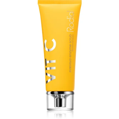 Rodial Vit C Papaya Enzyme Scrub encimski piling za posvetlitev in zgladitev kože z vitaminom C 70 ml