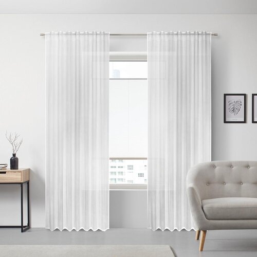 Premium Living Končana Zavesa Leo Transparent -Akt- Slike