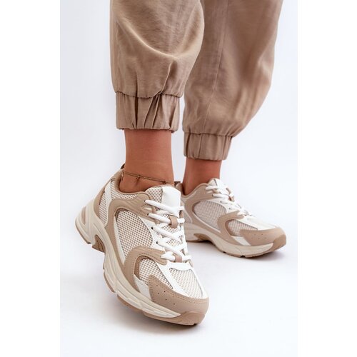 Kesi Beige Women&amp;#039;s Sneakers Sports Shoes Kildia Slike