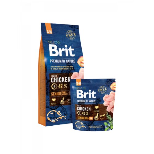 Brit Premium by Nature Senior Small/Medium Breed 3 kg Cijene