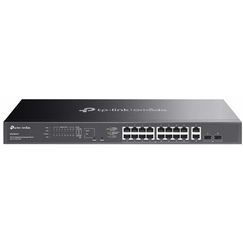 Tp-link ES220GMP omada 20-Port gigabit easy managed switch 16 x gigabit poe+ ports, 2 x gigabit non-poe... Cijene