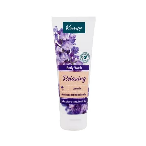Kneipp Relaxing Body Wash Lavender sproščujoč gel za prhanje s sivko 75 ml unisex