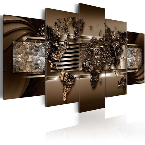  Slika - Chocolate Map 200x100 Slike