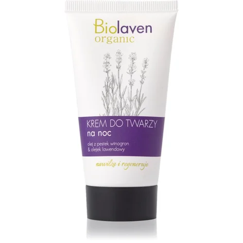 Biolaven Face Care noćna krema za pomlađivanje za osjetljivu kožu lica 50 ml