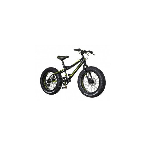  Bicikl visitor fat bike 20" bigfoot crno zeleni 1200008 Cene