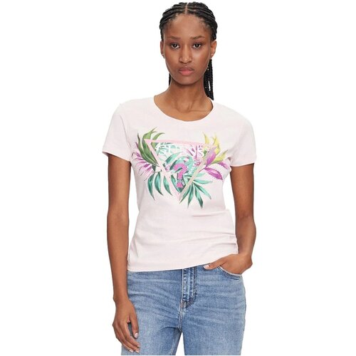 Guess Majice &amp;amp; Polo majice W5GI07 J1314 Rožnata Slike