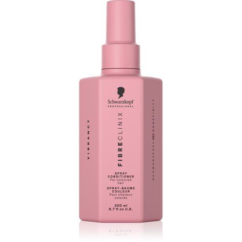 Schwarzkopf Professional Fibre Clinix Vibrancy Spray Conditioner balzam v pr&amp;scaron;ilu za barvane lase 200 ml Slike
